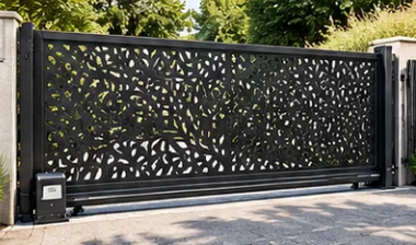 Decorative Screen sliding gate