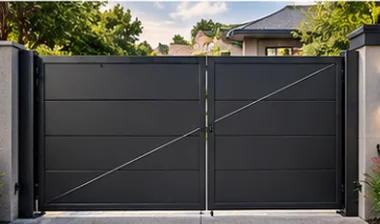 Privacy (Angled Design) swing gate